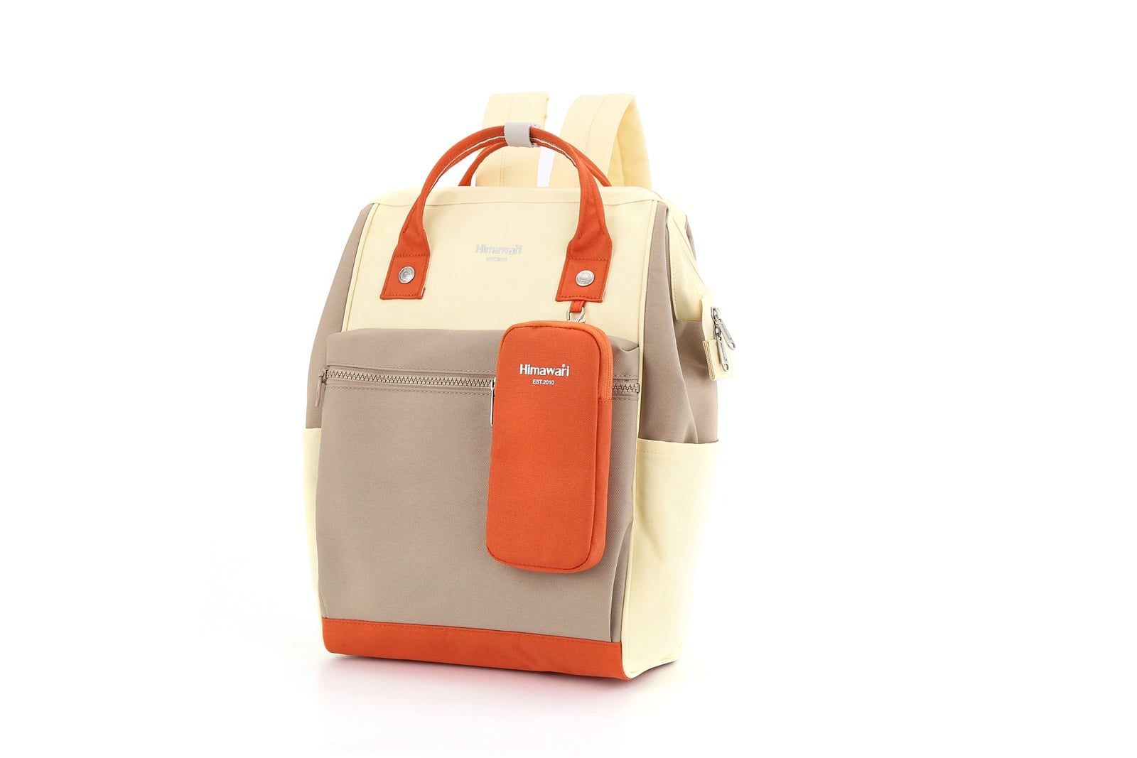 HIMAWARI - MOCHILA YURI LAPTOP 14' #04 - NARANJA - 1