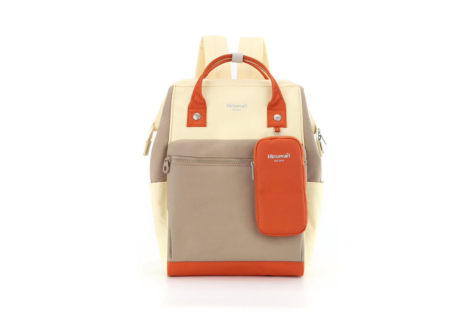 HIMAWARI - MOCHILA YURI LAPTOP 14' #04 - NARANJA - 2