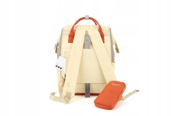 HIMAWARI - MOCHILA YURI LAPTOP 14' #04 - NARANJA - 3