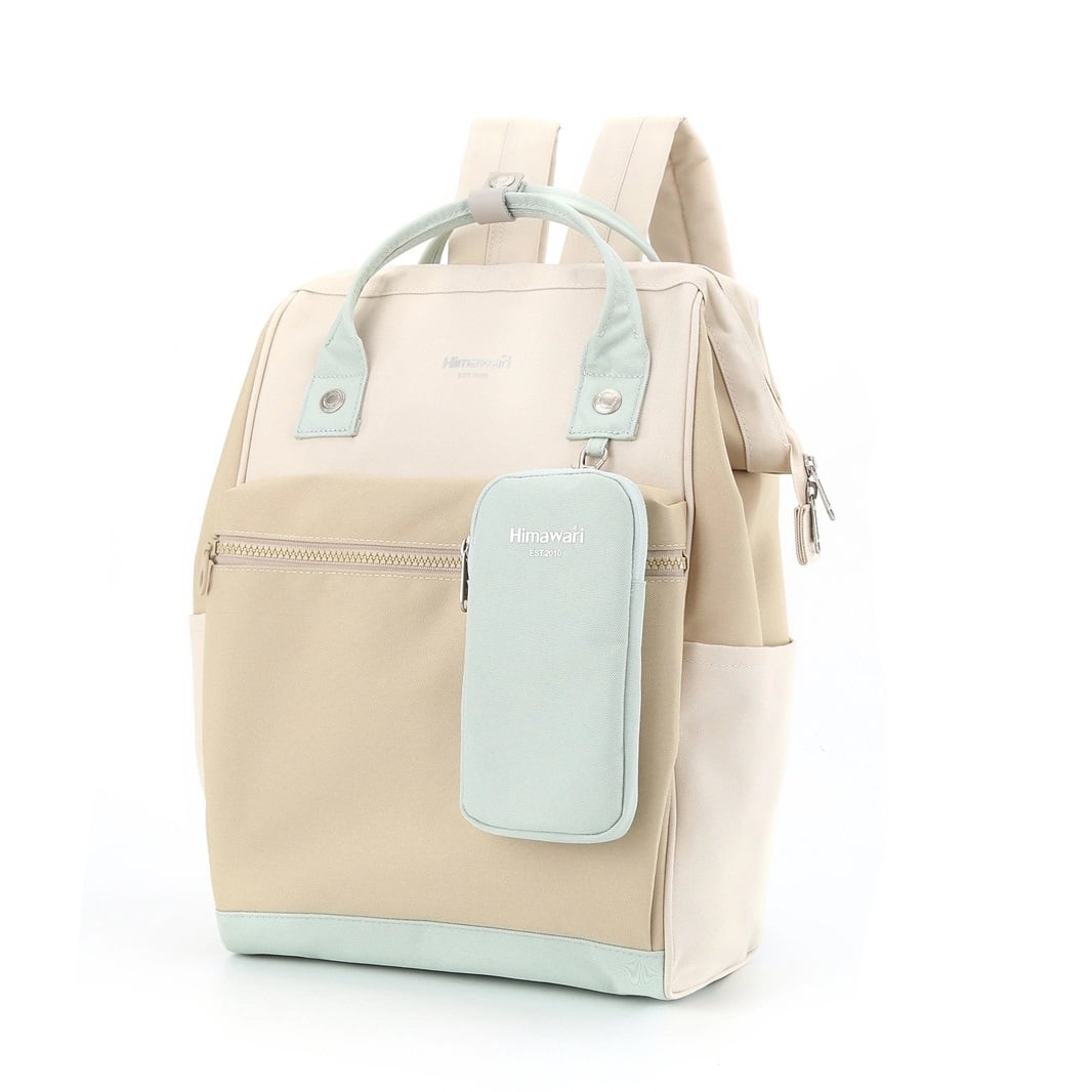 HIMAWARI - MOCHILA YURI LAPTOP 14' #09 - BEIGE - 1