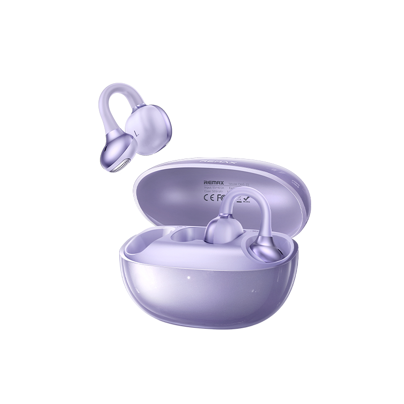 REMAX - AUDÍFONO OWS EAR CLIP OPEN OWS-23 PÚRPURA - 1