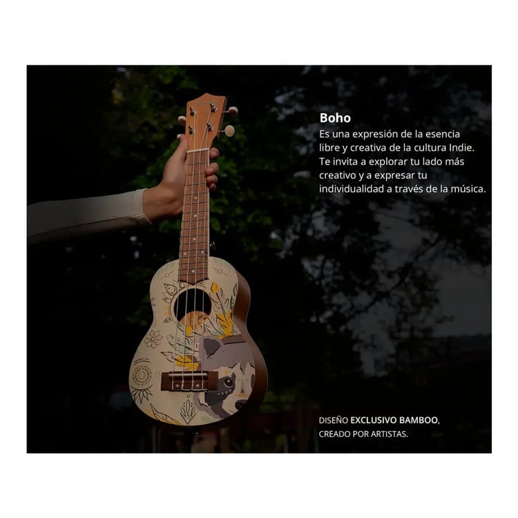 UKELELE CONCIERTO DREAMS LINE - BOHO - 4