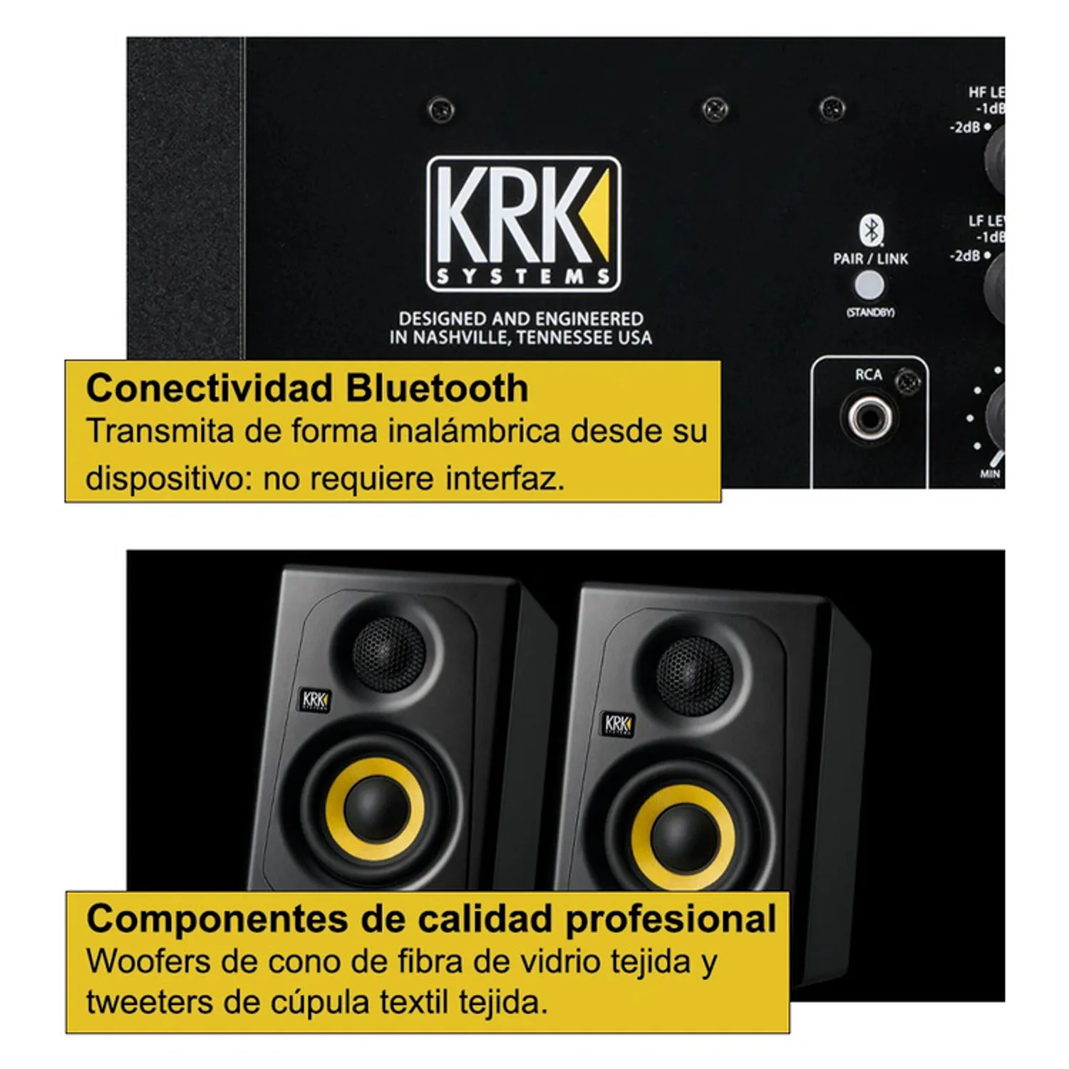 MONITOR DE ESTUDIO KRK KREATE 5 PAR - 7