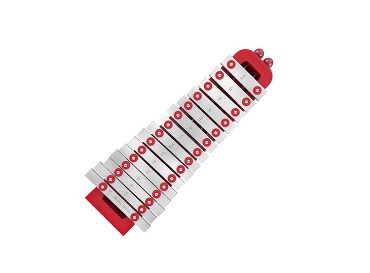 XILÓFONO 2 OCTAVAS ROJO MÁS FUNDA - 1