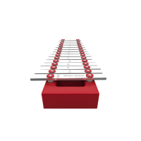XILÓFONO 2 OCTAVAS ROJO MÁS FUNDA - 3