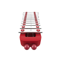 XILÓFONO 2 OCTAVAS ROJO MÁS FUNDA - 4