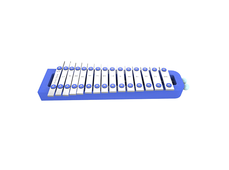 XILÓFONO 2 OCTAVAS AZUL MÁS FUNDA - 2