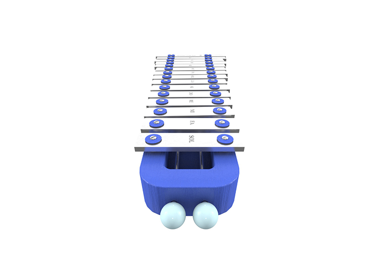 XILÓFONO 2 OCTAVAS AZUL MÁS FUNDA - 4
