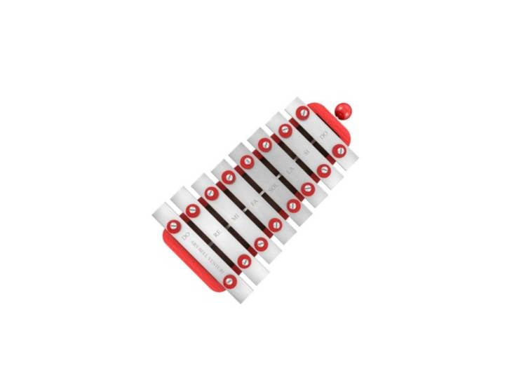 XILÓFONO 1 OCTAVA ROJO MÁS FUNDA - 1