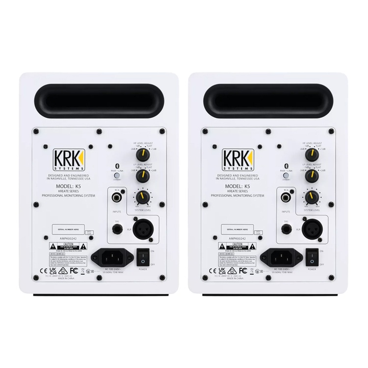 MONITOR KREATE 5 WHITE PAR BLUETOOTH - 2
