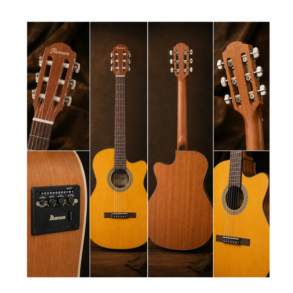 GUITARRA ELECTROACUSTICA GA3ECE OPEN PORE AMBER PACK - 5