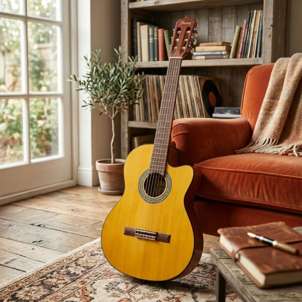 GUITARRA ELECTROACUSTICA GA3ECE OPEN PORE AMBER PACK - 6
