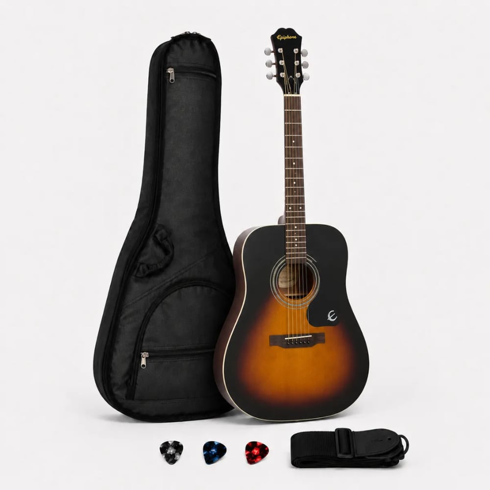 GUITARRA ACUSTICA DR-100 VINTAGE SUNBURST PACK - 1