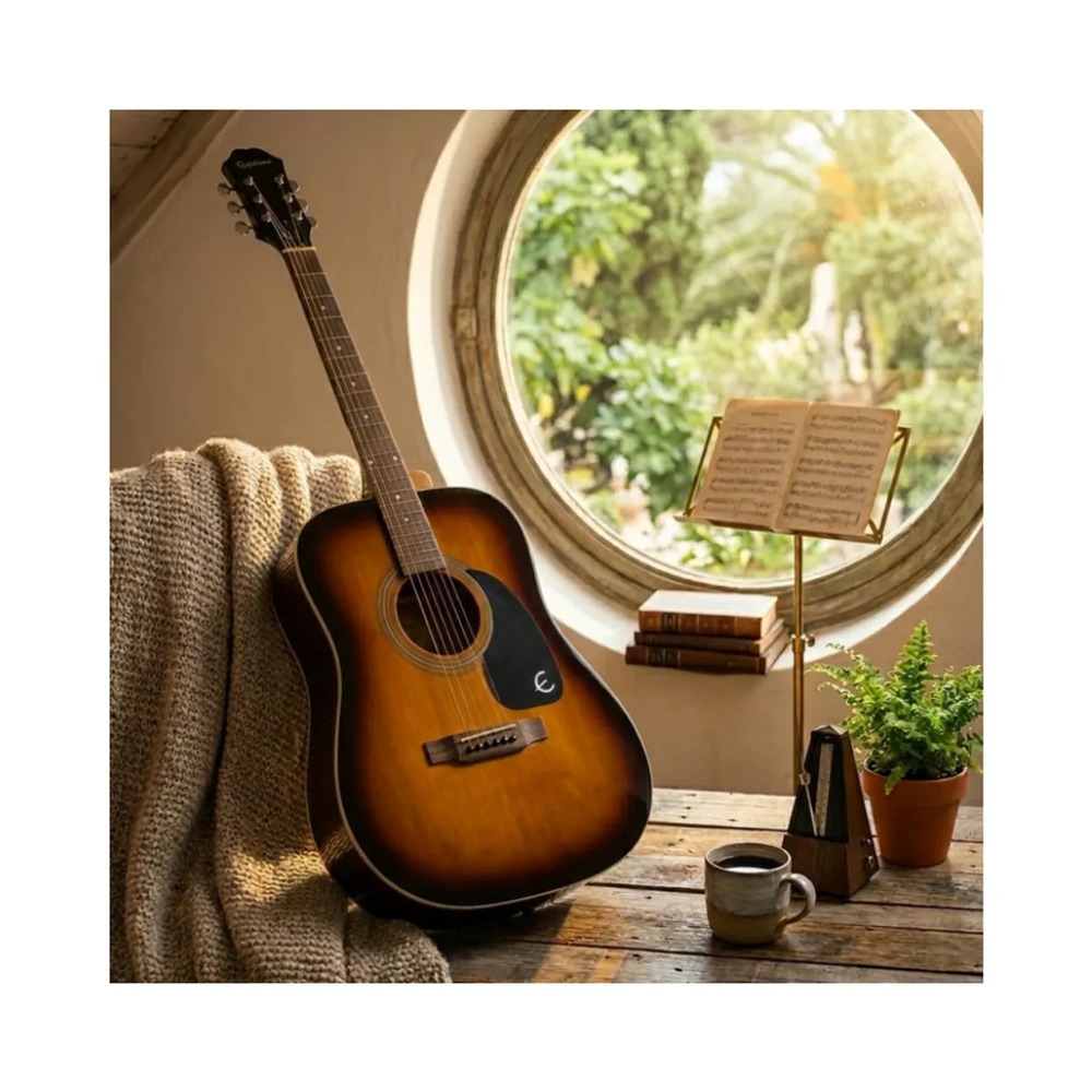 GUITARRA ACUSTICA DR-100 VINTAGE SUNBURST PACK - 6