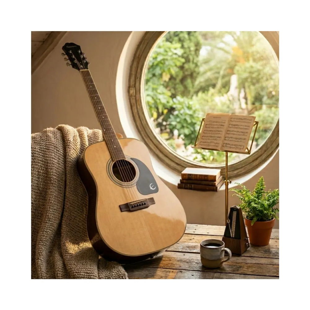 GUITARRA ACUSTICA DR-100 NATURAL PACK - 6
