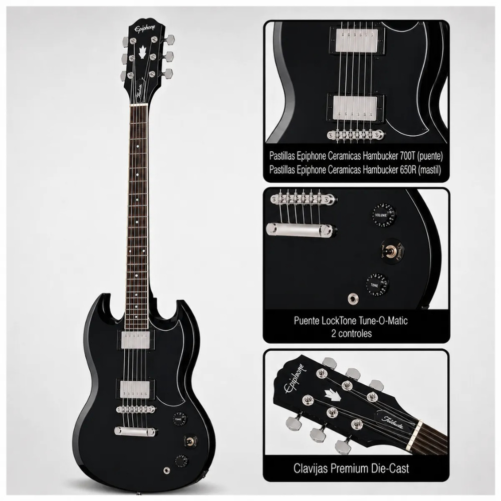 SG TRIBUTE VINTAGE EBONY - MARSHALL 15W - 2