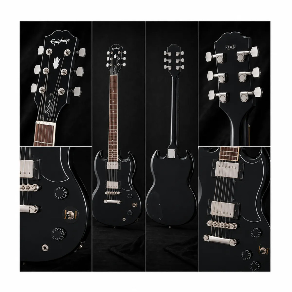 SG TRIBUTE VINTAGE EBONY - MARSHALL 15W - 5