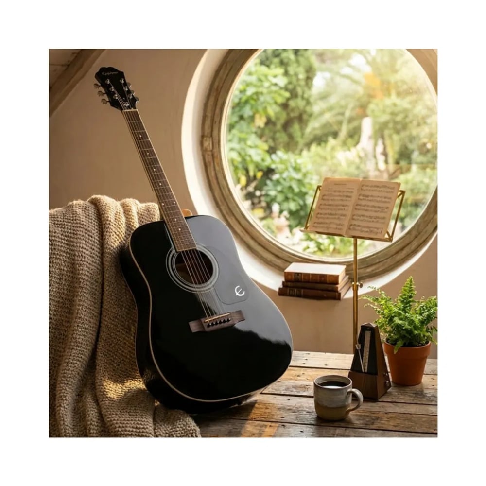 GUITARRA ACUSTICA DR-100 EBONY PACK - 6