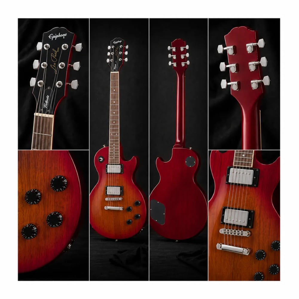 LES PAUL TRIBUTE HERITAGE CHERRY - MARSHALL 15W - 5