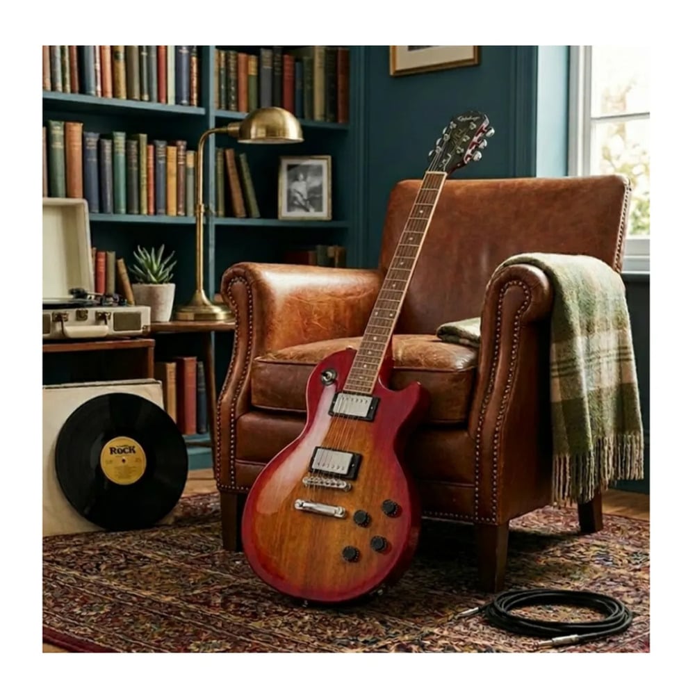 LES PAUL TRIBUTE HERITAGE CHERRY - MARSHALL 15W - 6