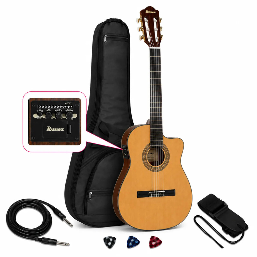 GUITARRA ELECTROACUSTICA GA5TCE AMBER HIGH GLOSS PACK - 1
