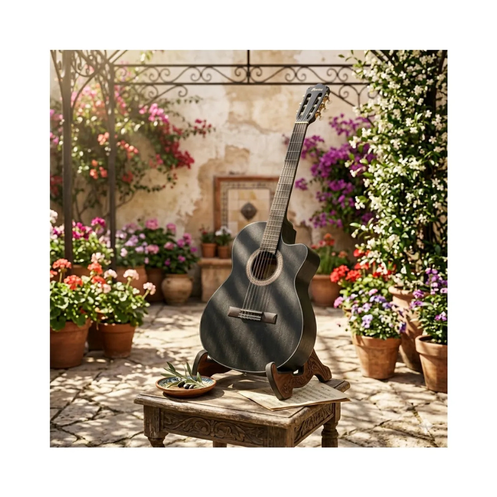 GUITARRA ELECTROACUSTICA GA5MHTCE WEATHERED BLACK OPEN PORE PACK - 6