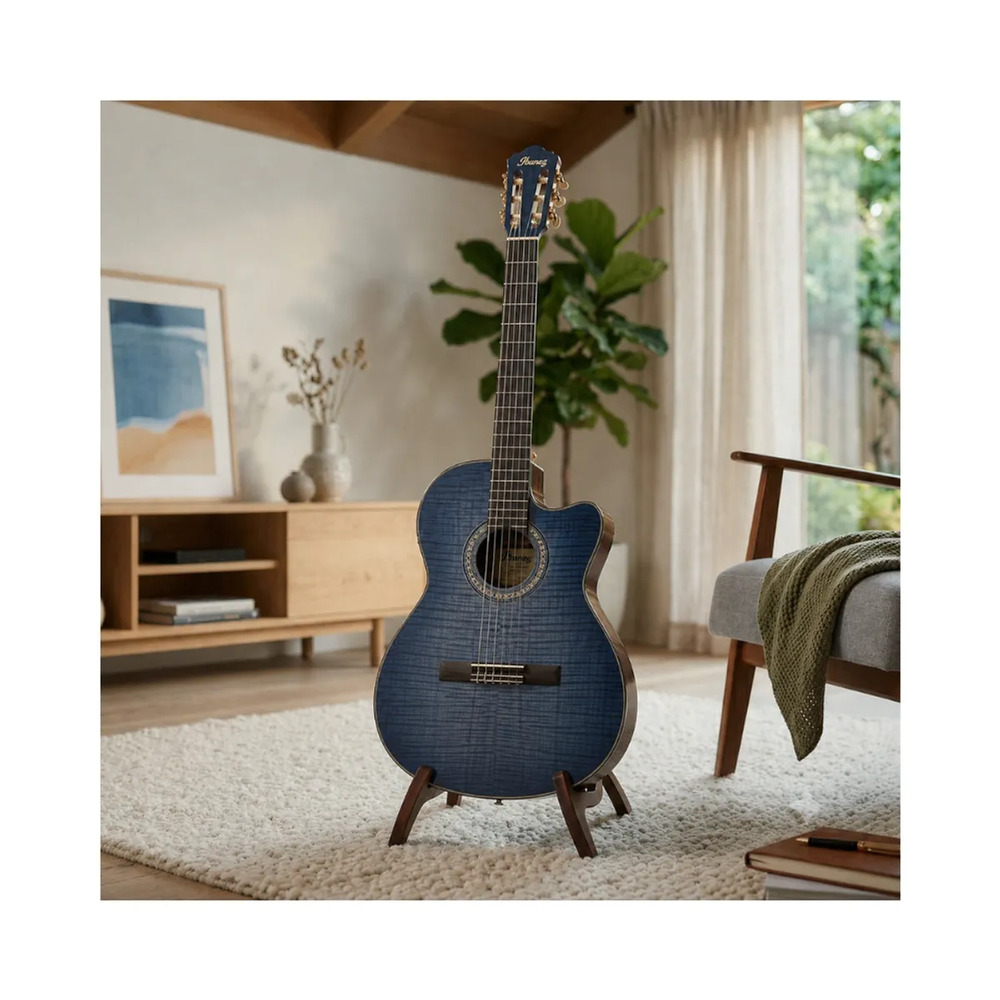 GUITARRA ELECTROACUSTICA GA5FMTCE OPEN PORE BLUEBERRY - 6