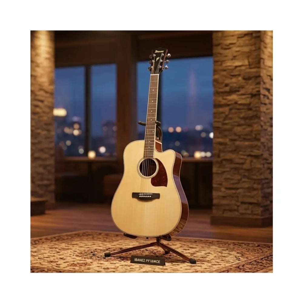 GUITARRA ELECTROACÚSTICA PF16WCE NATURAL HIGH GLOSS PACK - 6