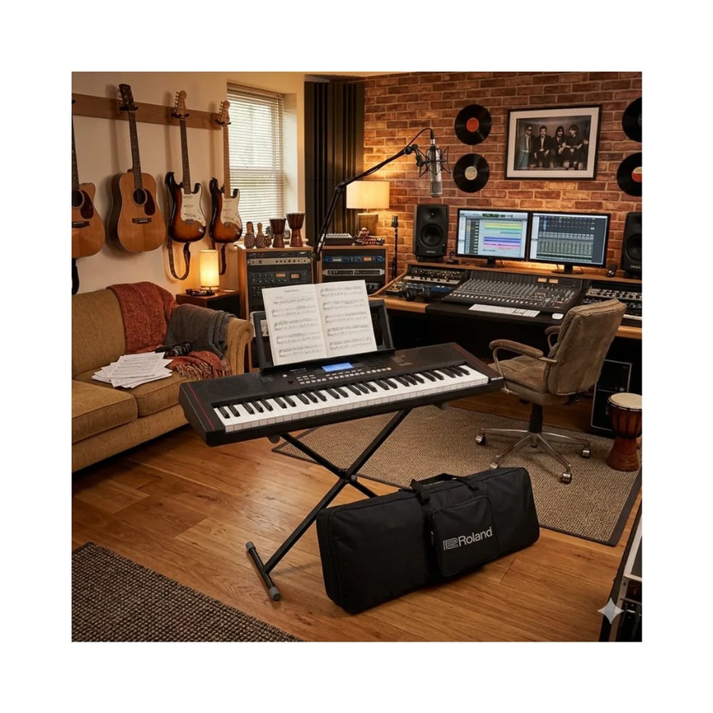TECLADO ROLAND E-X10 PACK ARRANGER - 5