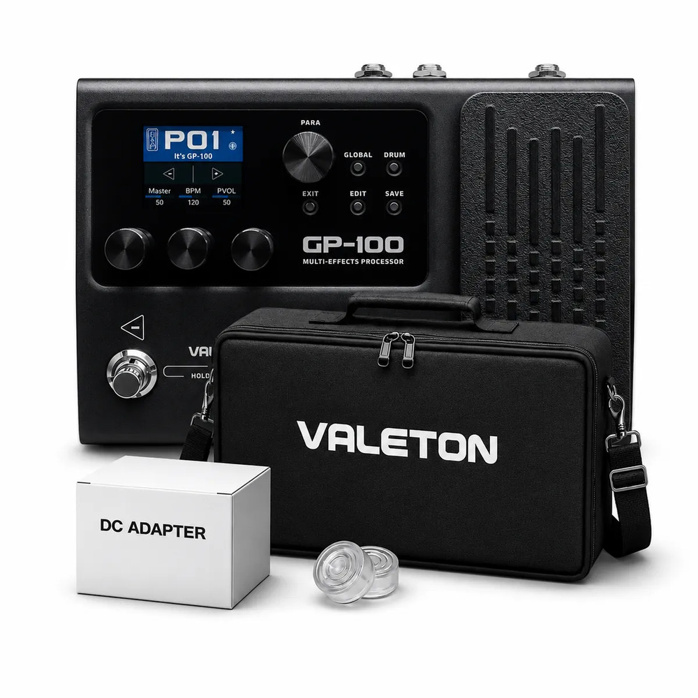 PEDALERA MULTIEFECTOS VALETON GP-100 PACK - 1