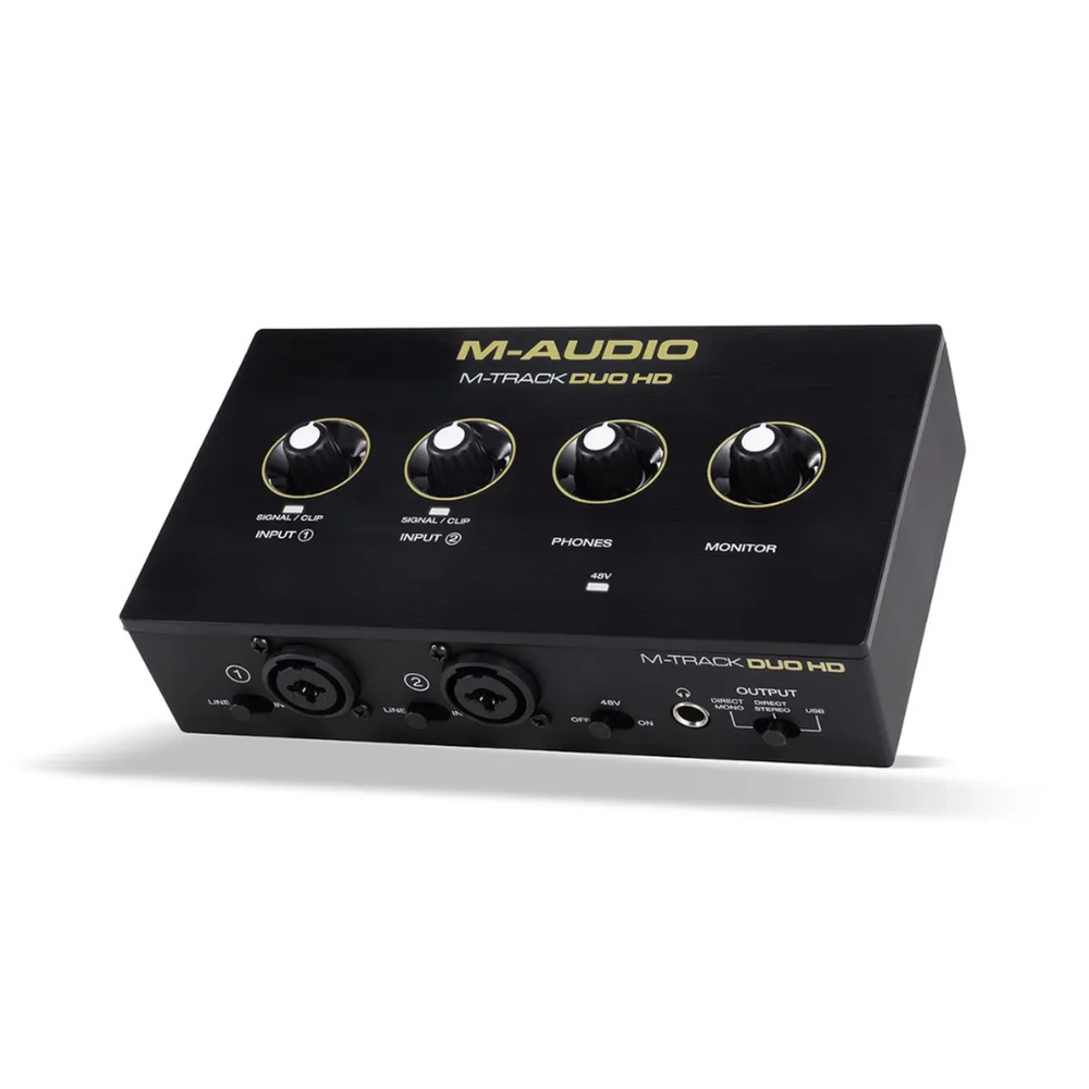 INTERFAZ DE AUDIO M-AUDIO M-TRACK DUO HD - 1