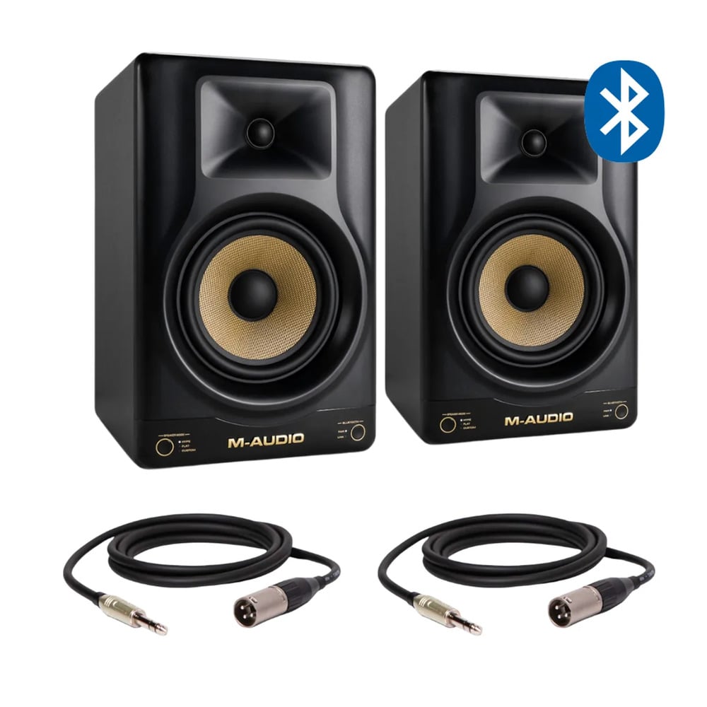 MONITOR DE ESTUDIO M-AUDIO FORTY SIXTY PACK - 1