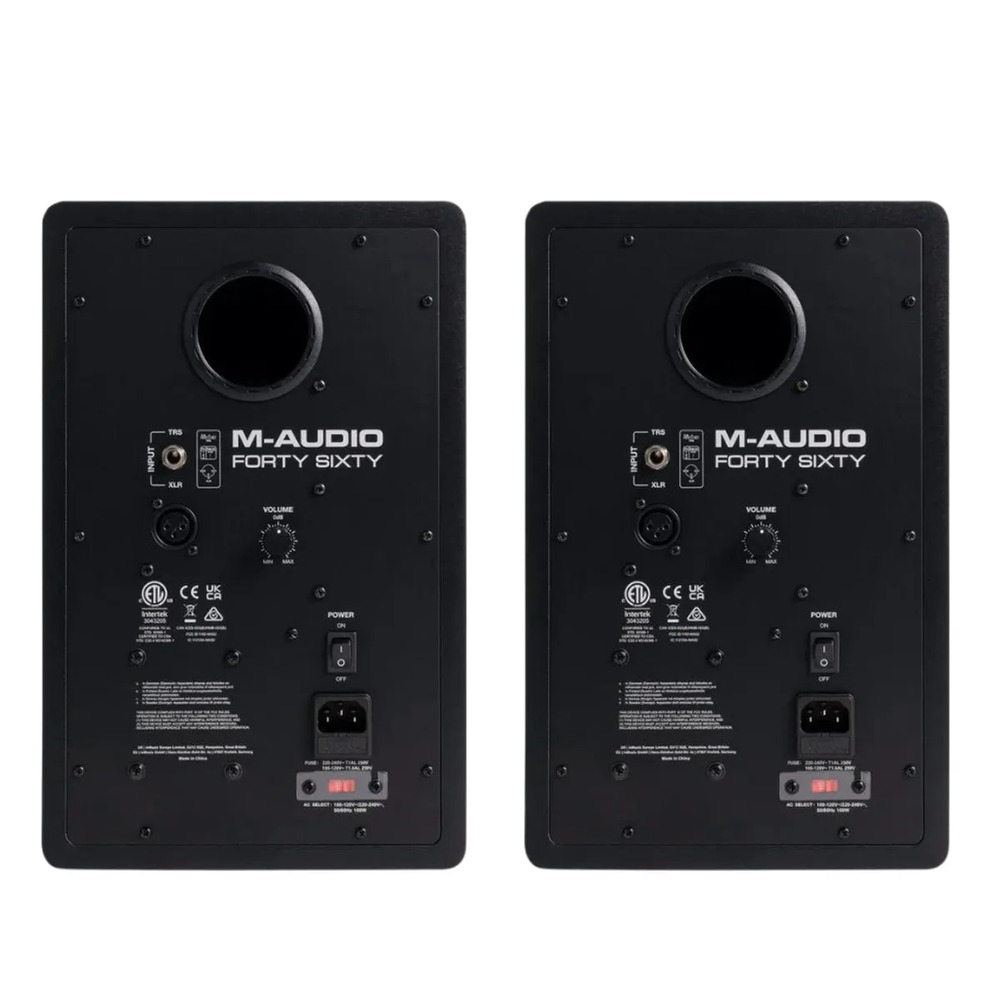 MONITOR DE ESTUDIO M-AUDIO FORTY SIXTY PACK - 3