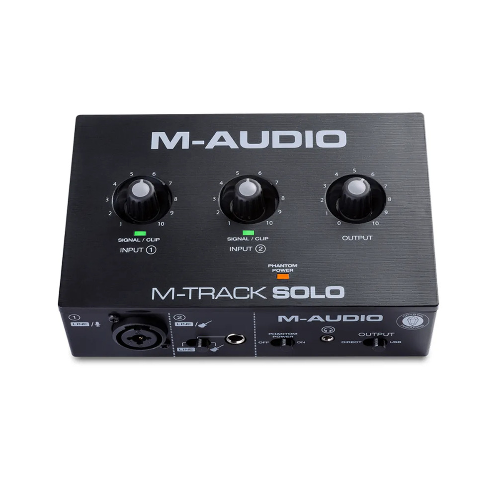 INTERFAZ DE AUDIO M-AUDIO M-TRACK SOLO - 1