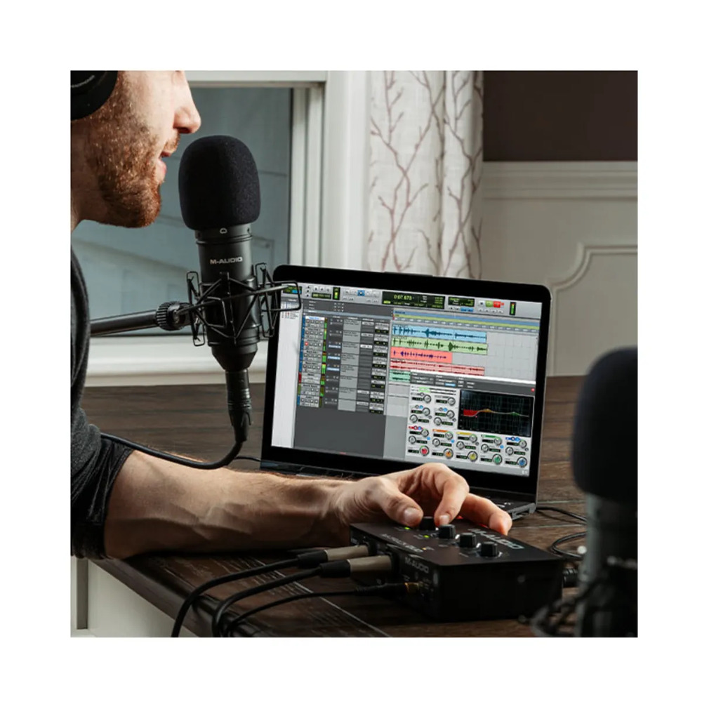 INTERFAZ DE AUDIO M-AUDIO M-TRACK DUO - 4