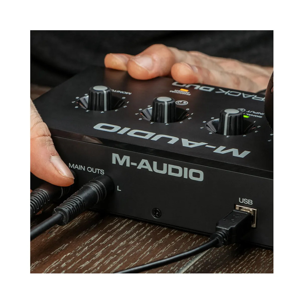 INTERFAZ DE AUDIO M-AUDIO M-TRACK DUO - 5
