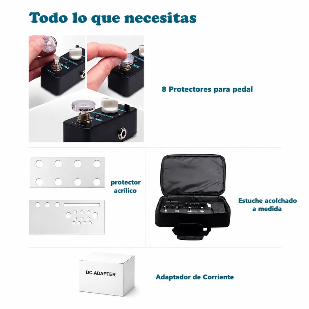 PEDALERA MULTIEFECTOS VALETON GP-200R PACK - 3