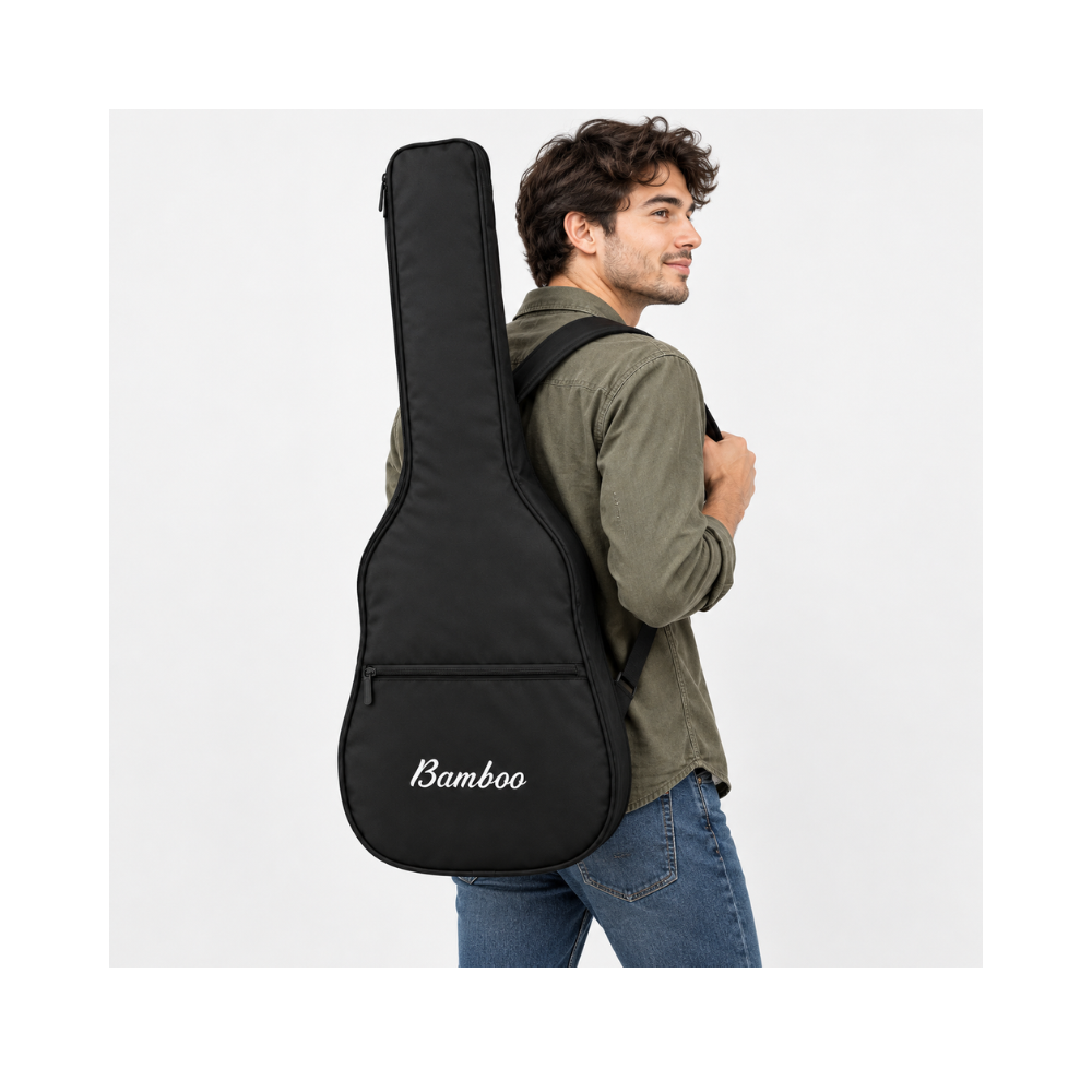 BAJO ELECTROACUSTICO BLACK 40" PACK - 3
