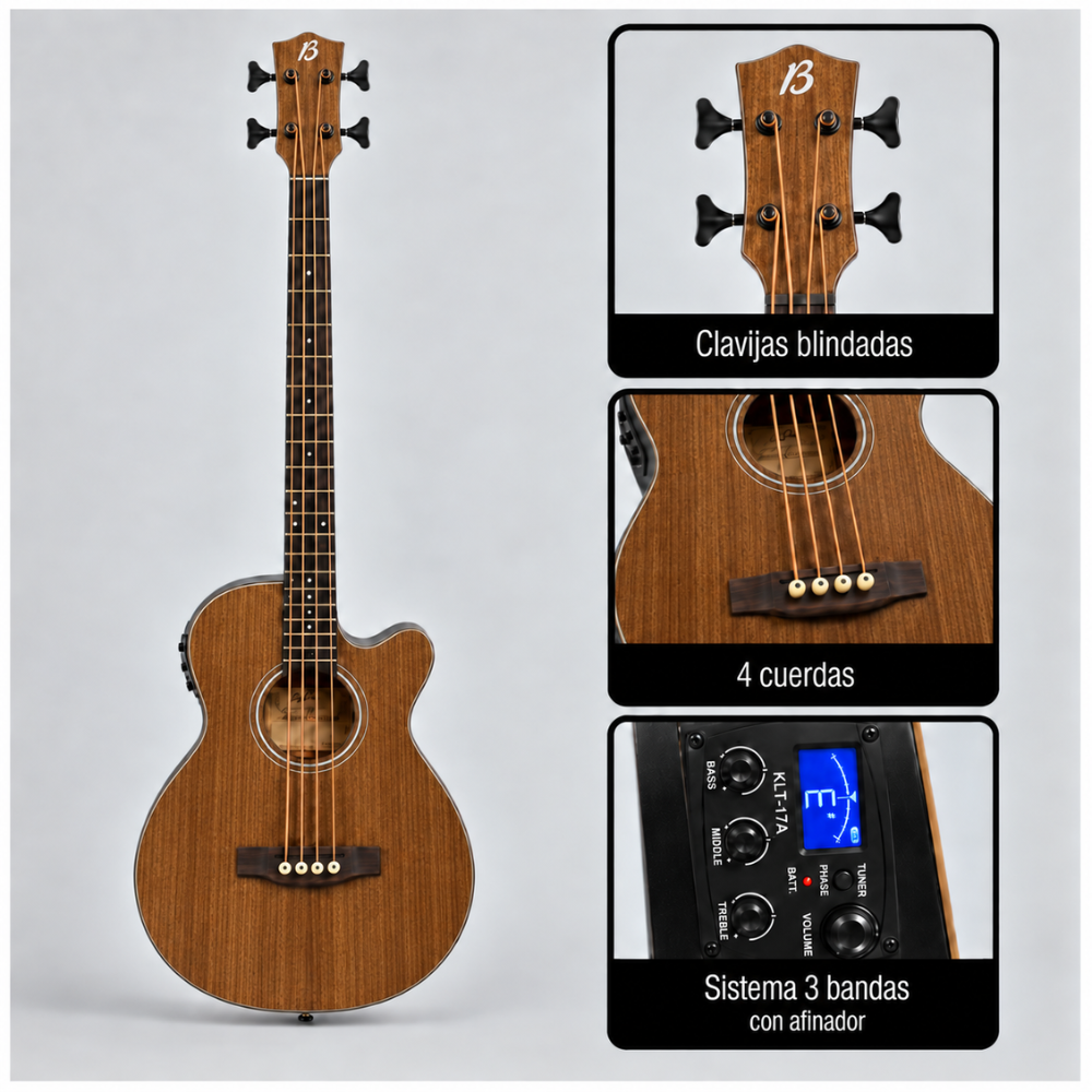 BAJO ELECTROACUSTICO KOA 40' PACK - 2