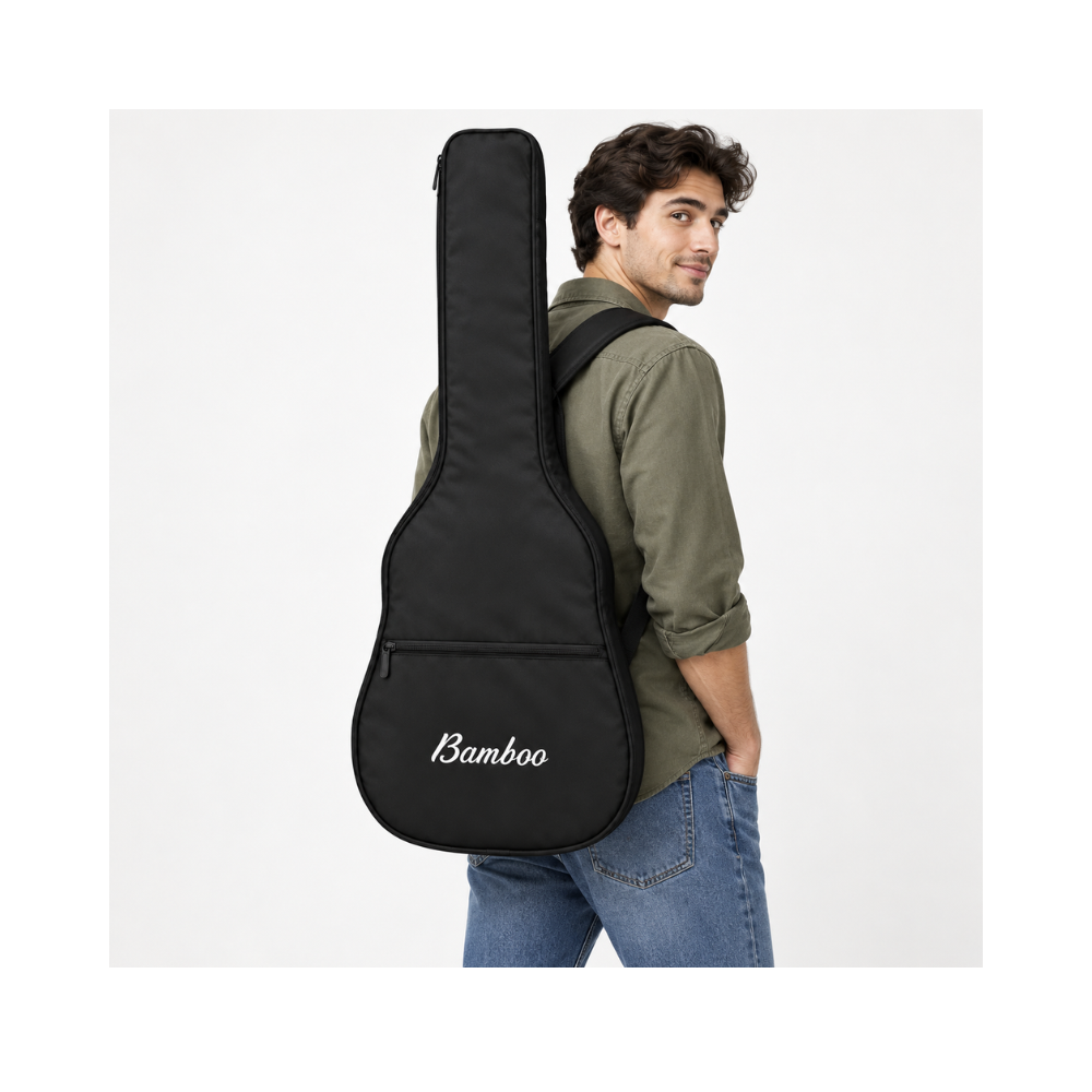 GUITARRA ELECTROACUSTICA DOCEROLA LINDEN BLANCA 42' PACK - 4