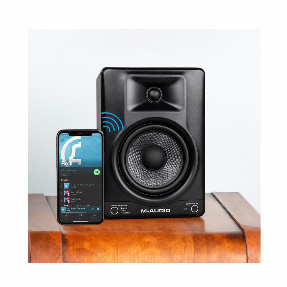 MONITOR DE ESTUDIO M-AUDIO BX5 BLUETOOTH PACK - 4
