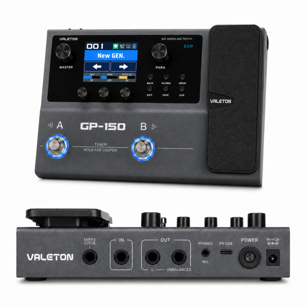 PEDALERA MULTIEFECTOS VALETON GP-150 PACK - 2