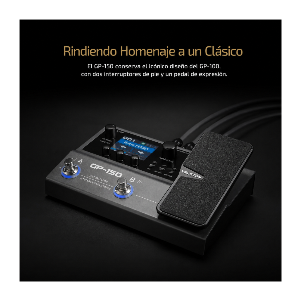 PEDALERA MULTIEFECTOS VALETON GP-150 PACK - 5