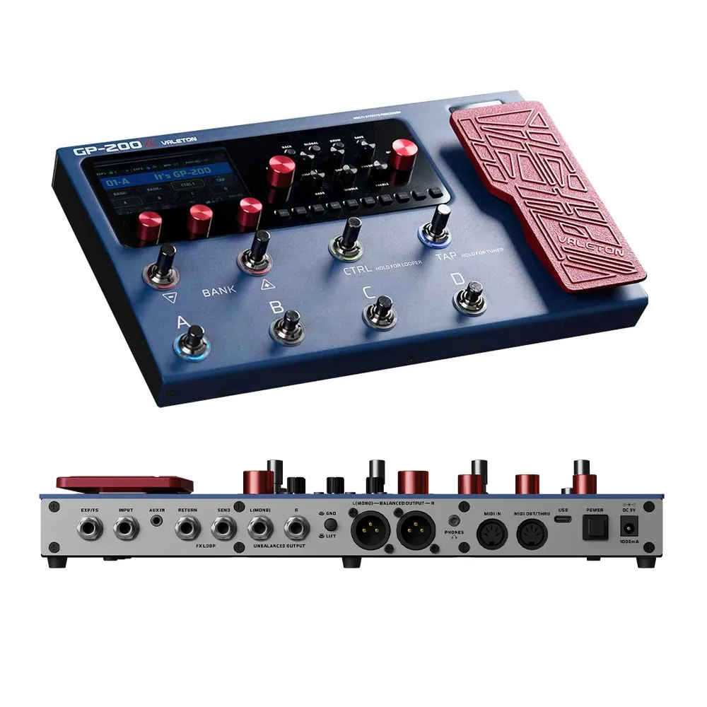 PEDALERA MULTIEFECTOS VALETON GP-200X PACK - 2