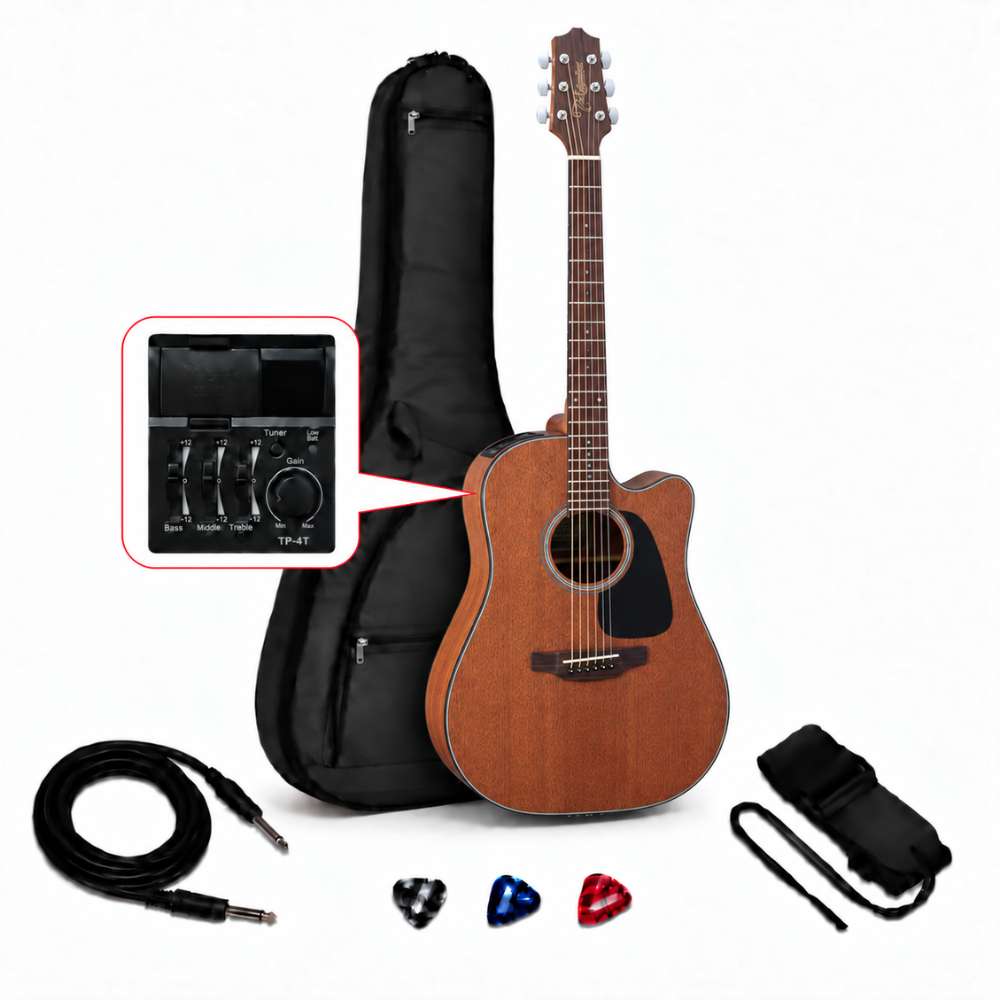 GUITARRA ELECTROACUSTICA GD11MCE NATURAL PACK - 1