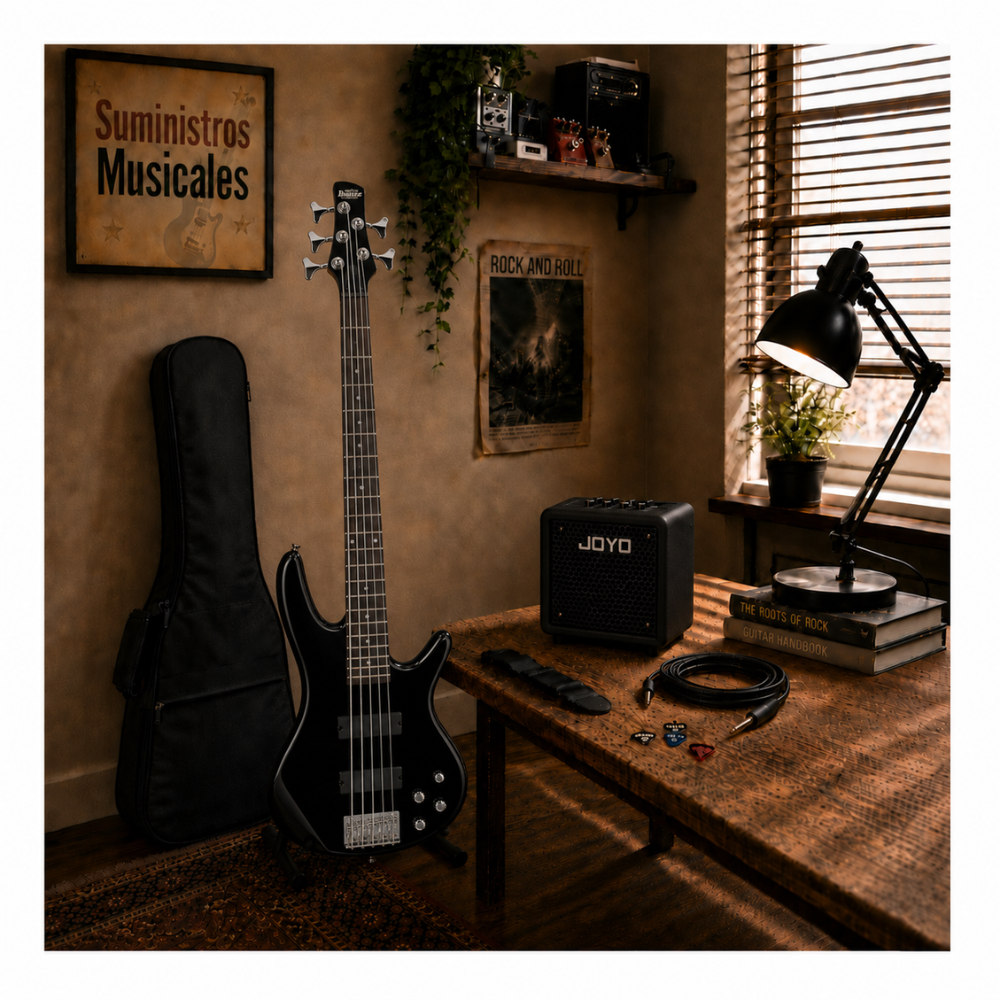 GIO BASS PACK GSR205 BLACK NIGHT - AMPLIFICADOR JOYO 30W - 7