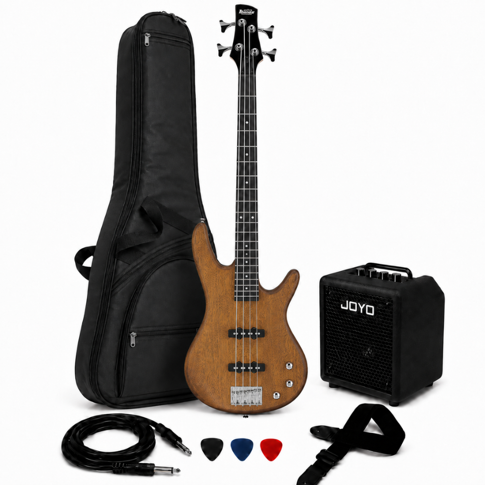 GIO BASS PACK GSR180 LIGHT BROWN FLAT - AMPLIFICADOR JOYO 30W - 1