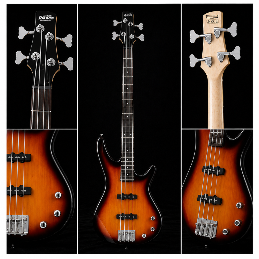 GIO BASS PACK GSR180 BROWN SUNBURST - AMPLIFICADOR JOYO 30W - 5