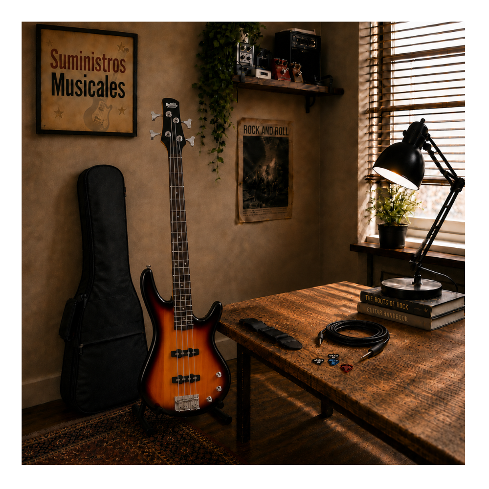 BAJO ELECTRICO GSR180 BROWN SUNBURST PACK - 6