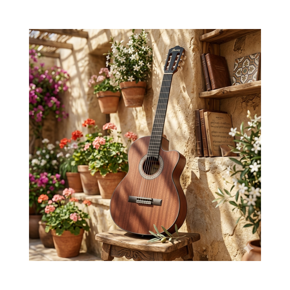 GUITARRA ELECTROACUSTICA GA5MHTCE OPEN PORE NATURAL PACK - 6